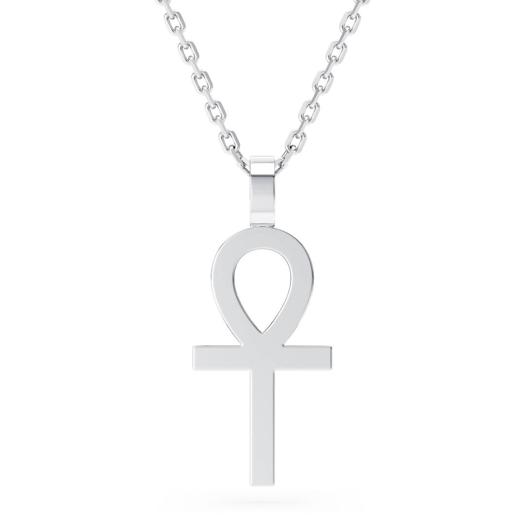 Ankh Pendant in Sterling Silver - Luxx Jewelers